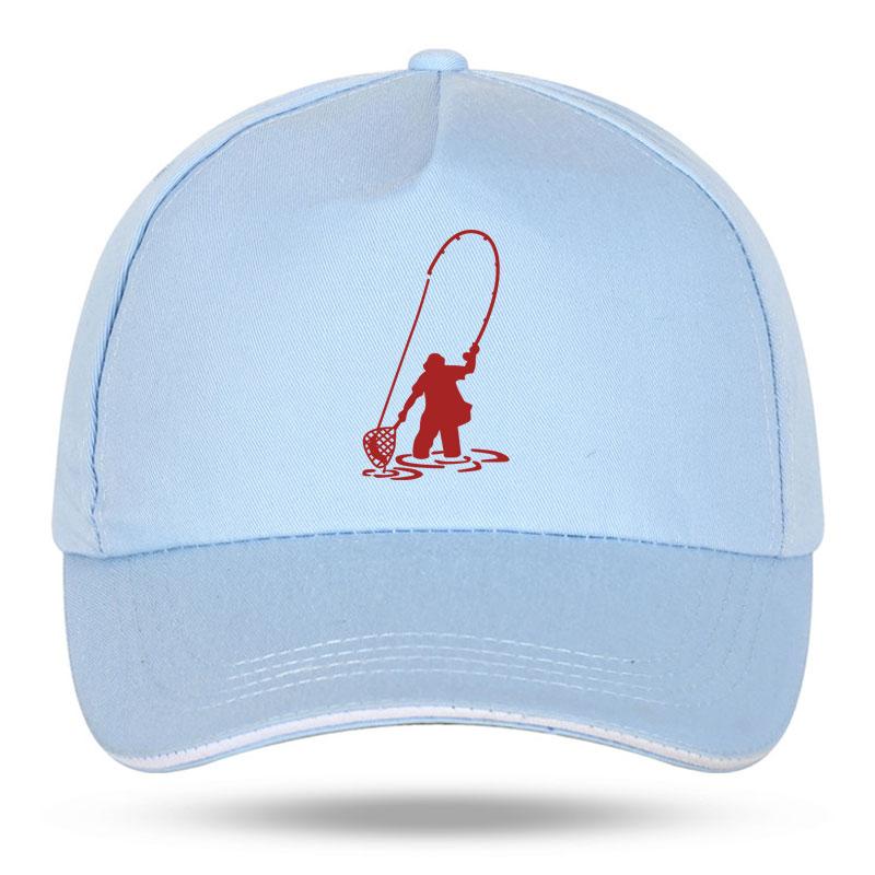 New Unisex Women Fashion Fly Fishing FisherUnisex Trout Fish Funny Baseball Caps for Hip Hop Cotton Trucker Cap Bone Dad Hats