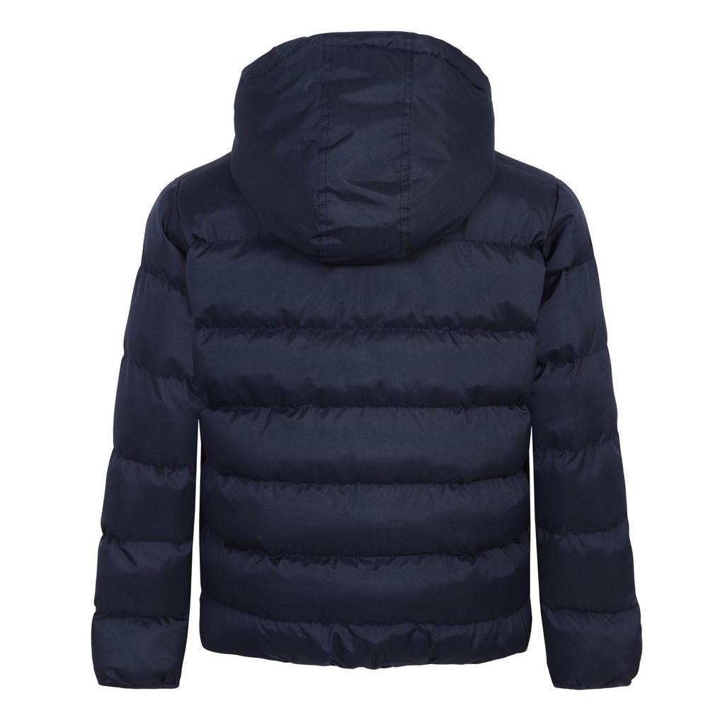 Manchester United FC Boys Crest Quilted Jacket