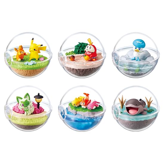 Re-Ment Pokémon Terrarium Collection EX ~To the Paldea Region~ 1 BOX Approx. H100×W70×D70mm PVC
