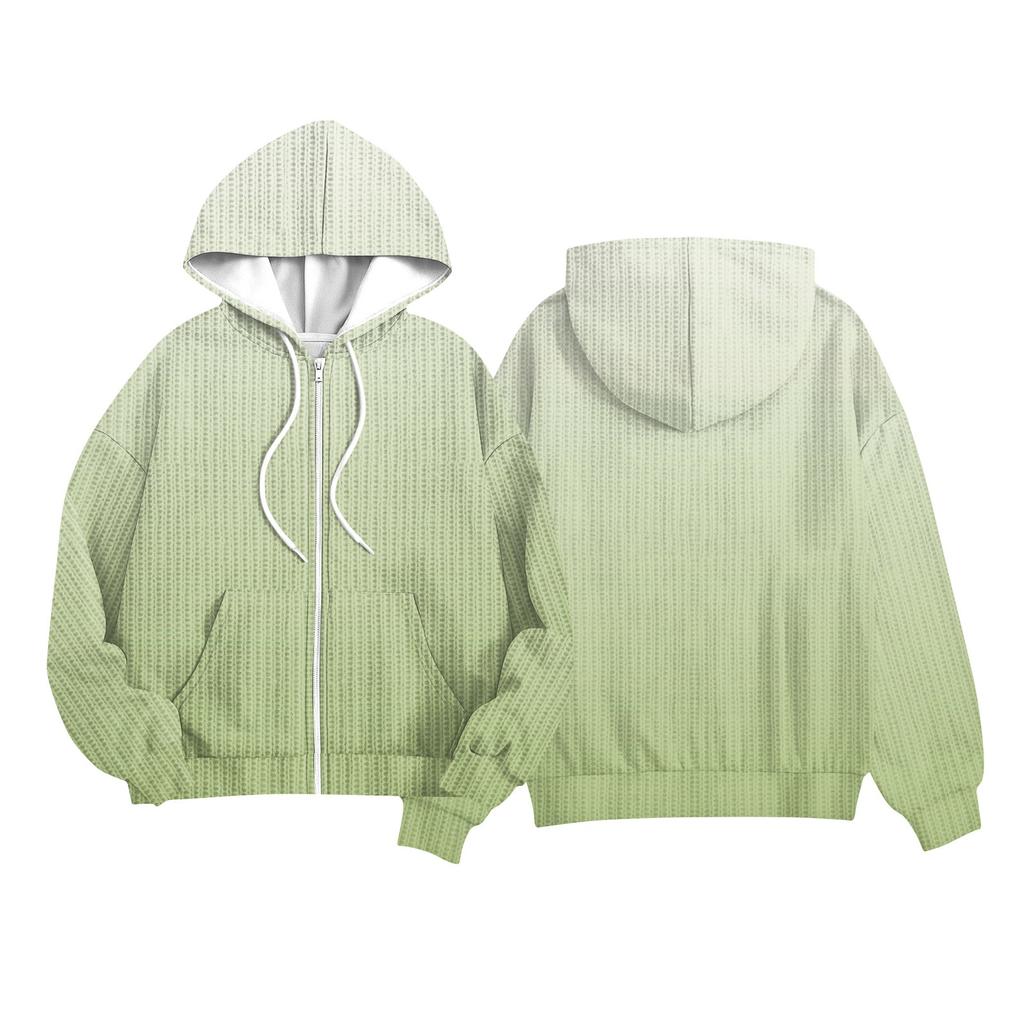 Детские Модные Куртки для Девочек и Мальчиков Повседневные Трикотажные Кардиганы с Длинным Рукавом и Капюшоном с Принтом