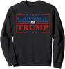 Garbage For Trump 2024 Presidential Elections US Unisex Crewneck Sweatshirt