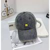 Correct Embroidery Smiley Face~ Embroidery Square Baseball Cap Children Casual Simple Couple Cap Men