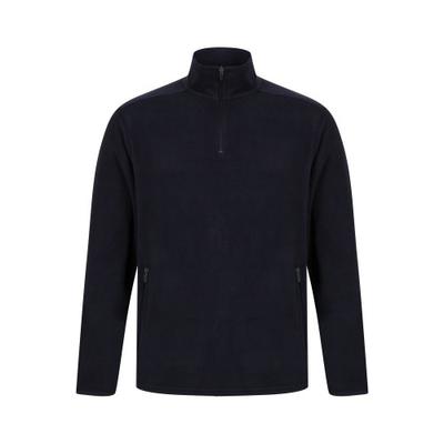 Henbury Куртка из микрофлиса с молнией на четверть для взрослых унисекс