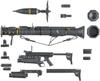TOMYTEC GeoColle Combat Weapons Series DCML05 Launcher Set B NON Scale Plastic Model 326700