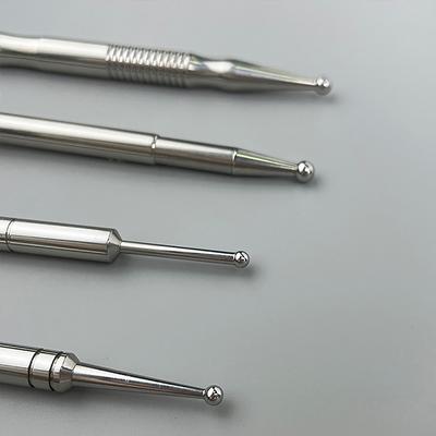 Нержавеющая сталь уши акупунктурный зонд массажный инструмент точечный зонд ручка массажер для лица портативная акупунктурная ручка обнаружения