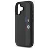 Etui do iPhone 16 BMW M Perforated Tricolor antracytowe