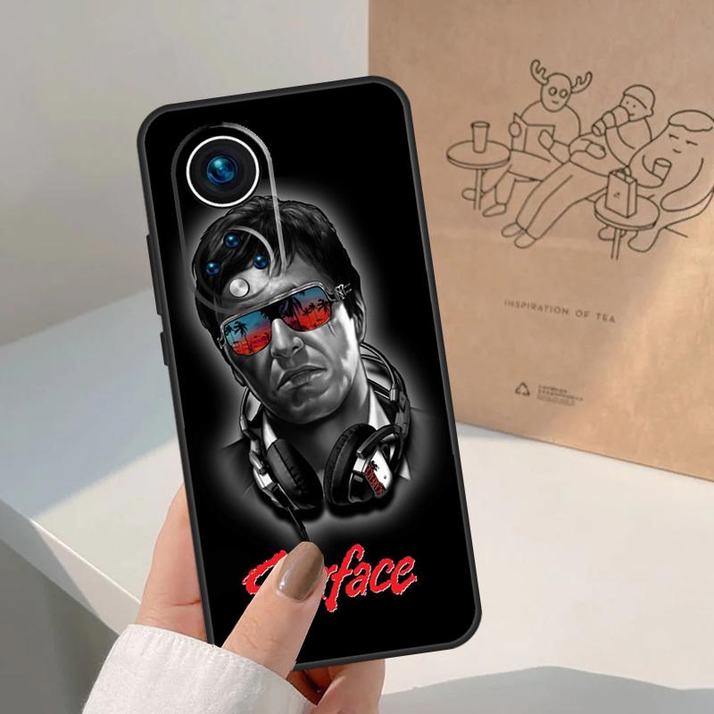 Scarface Tony Montana Film Case For Honor Magic 7 Lite 5 6 Pro Cover For Honor 400 200 90 70 50 X9 X8a X8b X9a X9b X9c