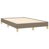 Maison Exclusive - Sommier à lattes de lit avec matelas taupe 120x190 cm tissu