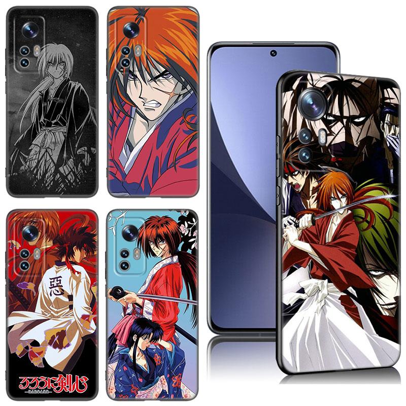 Rurouni Kenshin аниме черный чехол для телефона Xiaomi Mi 9 SE 8 10 10T 11 12 13 Lite 9T 11T 12S 12T 13T 14 Pro 5G NE 11i 12X