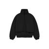 Essentials Nylon Fleece Mockneck Sweater Jet Black/Jet Black Men Tops 202SP244304F