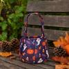 Sturdy Halloween Treat Bag Candy Bucket for Kids, Non-Woven Trick or Tote Non-woven Fabric Basket, Pumpkin Ghost Snack Holder with Handle Party Favors