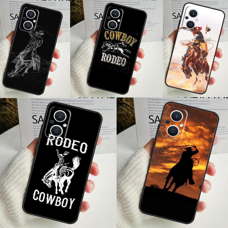 Extreme Sport Rodeo Cowboy Lasso Case For OPPO Reno 10 Pro 11F 4 5 6 7 8 Lite 4Z 5Z 8T OPPO Find X2 X3 X5 Lite X6 Pro Cover
