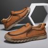 Тренд 2025 Мужская повседневная обувь Ручной работы Кожаные Удобные Лоферы Мокасины Роскошные Дизайнеры Легкие Дышащие Мужские Уличные Туфли