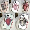Чехол Anatomical Heart Anatomy для Honor X8a X9a X6a X7a X6 X7 X8 X9 X9b X8b Honor 70 50 90 Lite Magic 5 6 Pro Cover