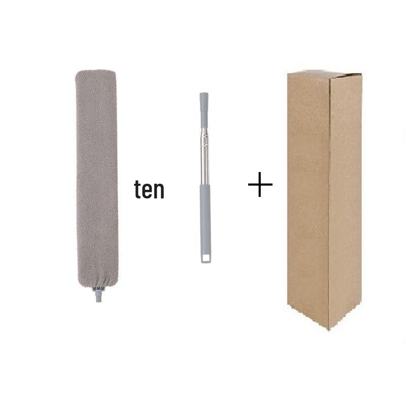 Выдвижная Удлиняемая Щетка для Щелей и Пыльник для Крыши - Инструмент для Уборки Дома для Удаления Пыли Под Кроватями и Другое