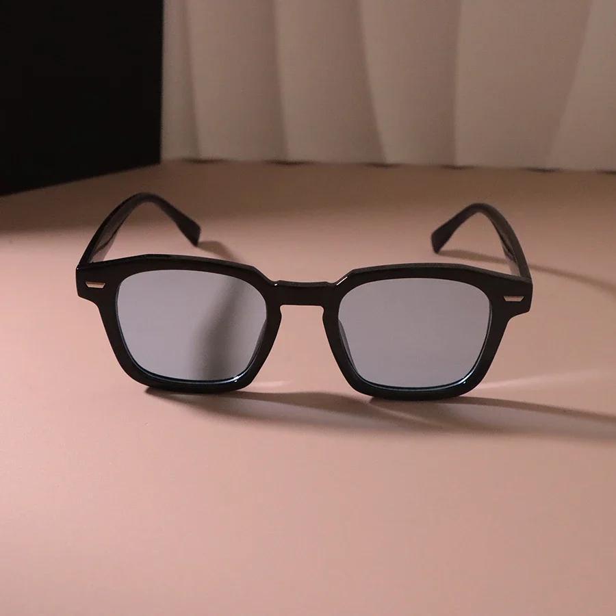 Винтажные однотонные повседневные солнцезащитные очки мужские женские брендовые солнцезащитные очки мужские женские модные квадратные дорожные очки
