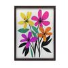 Plakat Kwiatowa Harmonia Plakat Kwiatowa Harmonia, 30X40 Cm, Rama Aluminiowa Czarna, Papier Matowy 230 Gsm