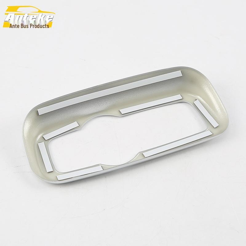 17 GM8 Electroplated Center Console Headlight Control Sticker Frame