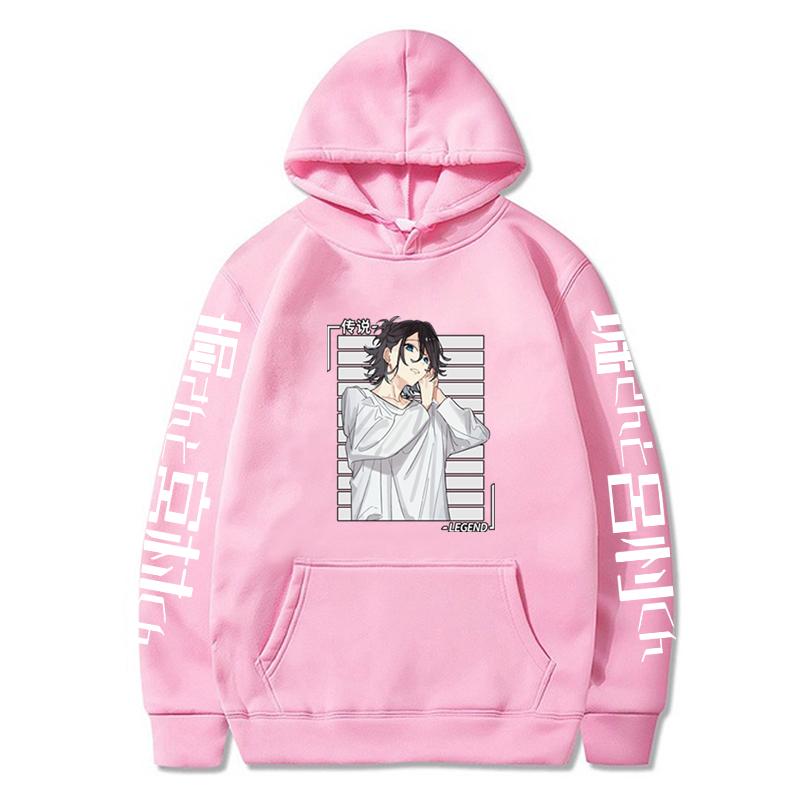 Miyamura Izumi and Hori Kyouko Funny Print Hooded Anime Horimiya Sweatshirt Men Women Couple Hoodies Harajuku Male Streetwear