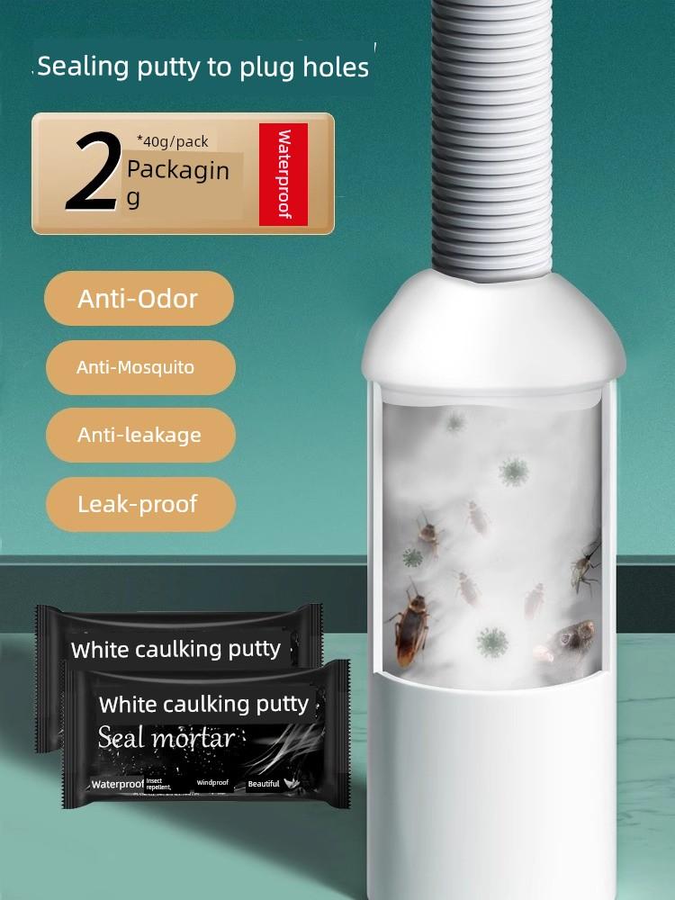 Sewer Drain Stopper, Anti-Odor Pipe Sealant, Insect-Proof Cover, Toilet Deodorizer