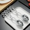 Модные текстурированные щипцы для еды, термостойкие щипцы для еды, кухонные принадлежности