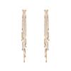 Diamond-studded Fairy Earrings Fashion Sense of Temperament Super Fairy Tassels Show Thin Earrings Exaggerated Earrings.