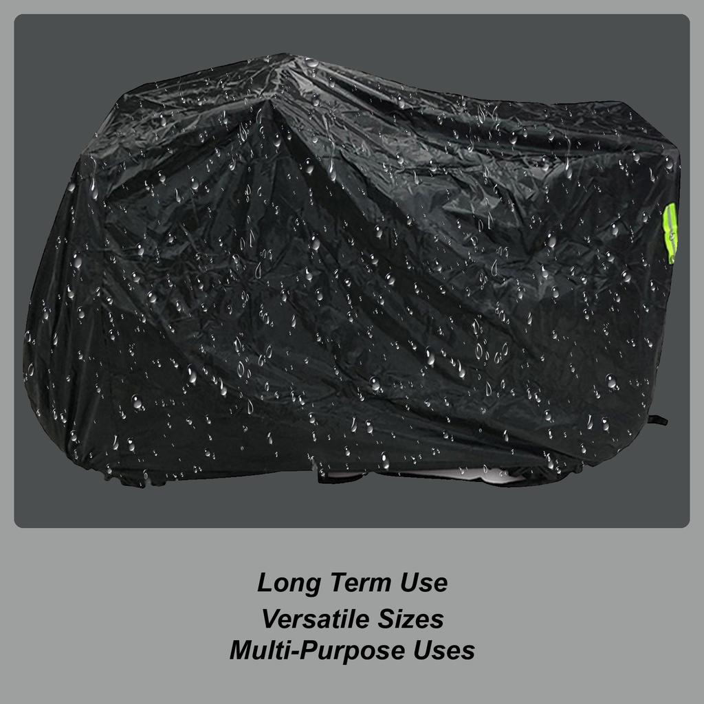 Водонепроницаемые чехлы для квадроцикла с защитой от УФ-излучения, 4-колесный защитный чехол для квадроцикла для улицы, гаража, кемпинга, путешествий, приключений, сельскохозяйственного транспорта