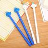 Back To School Season 10pcs 0.5mm Direct Selling Creative Stationery Silicone Whale Gel Pen Cute Cartoon Water-based Pen Office Signature Pen