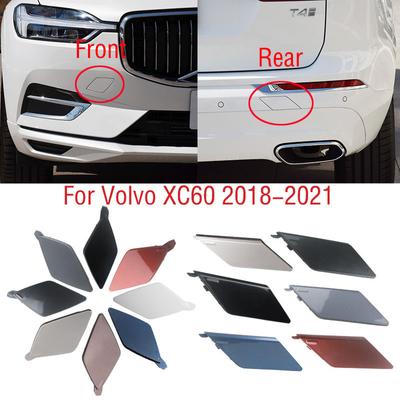 Для Volvo XC60 2018 автомобильный передний задний бампер Буксирный крюк крышка Кепка для перевозки прицепа проушина