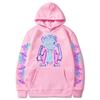 Толстовка с граффити обезьяны, Худи Arcane Jinx, Унисекс, Двусторонняя, Уличная спортивная одежда, Эстетика Харадзюку, Гранж, Пуловеры