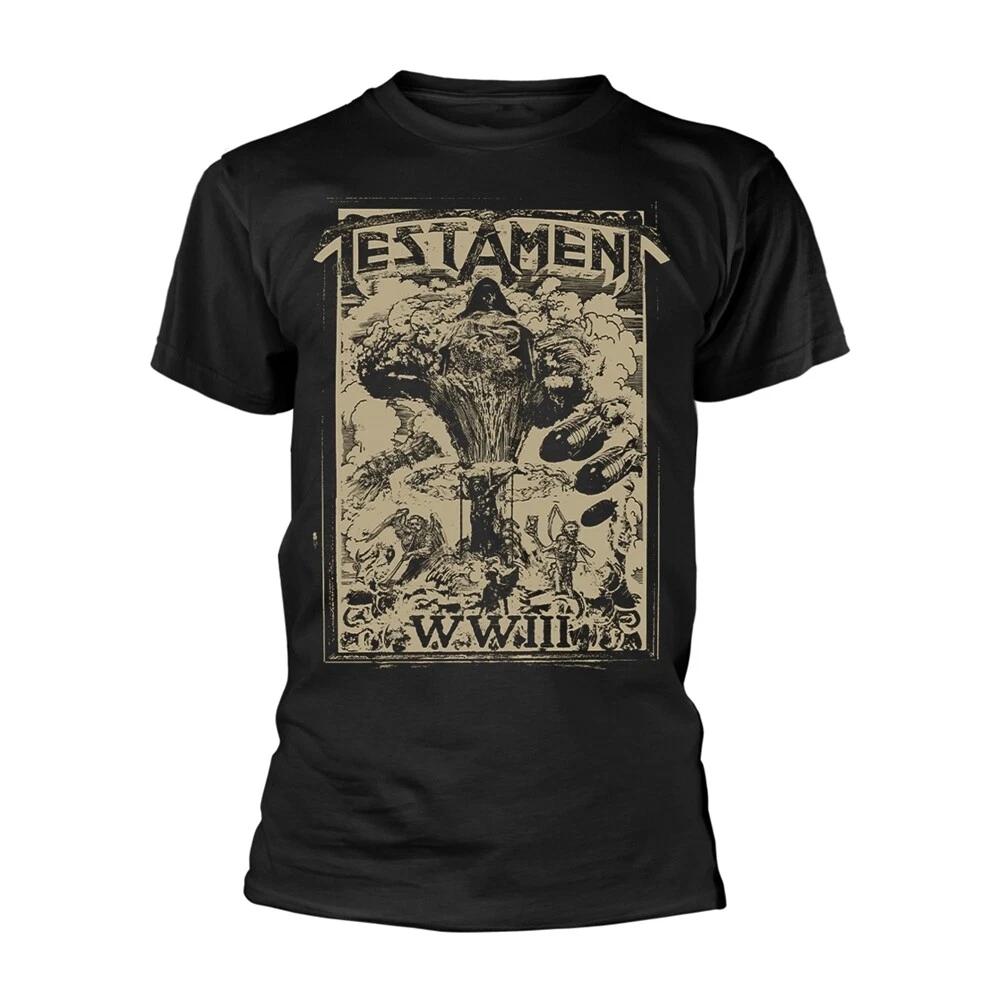 Testament Wwiii Official Mens T Shirt Mens-