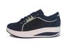 Fit Walk Rocker Sole Sneakers Black 38