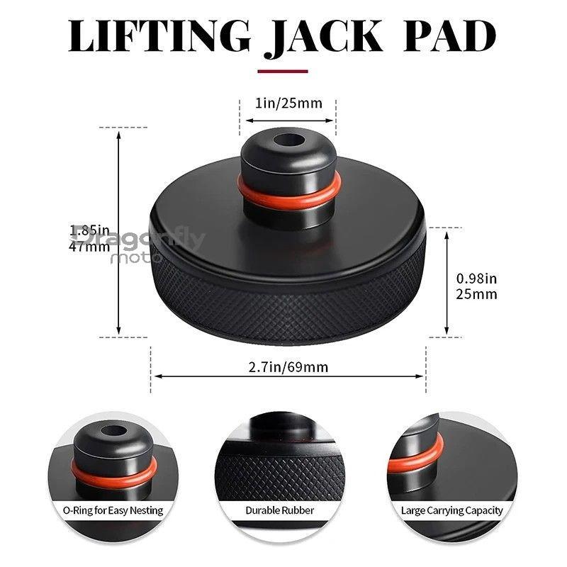 Для Tesla Rubber Lifting Jack Pad Adapter Tool для Tesla Model 3/Y/S/X 2017-2024 Аксессуары Инструмент для ремонта шин Lifting Jack Pad