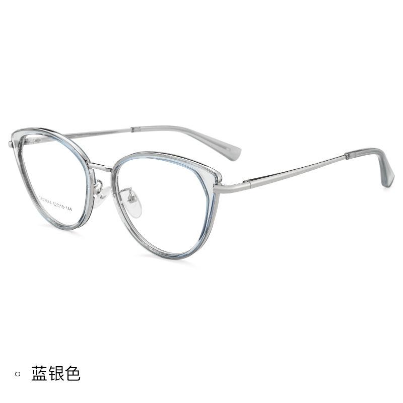 Оправа для очков Tr90, Плоские очки, Оправа для очков, Ретро очки с защитой от синего света.