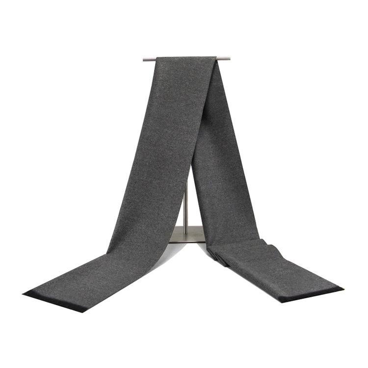 Мужской шарф, однотонный, зимний, теплый, утолщенный, монохромный, шарф для среднего и пожилого возраста, европейский и американский