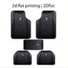 5pcs Car Floor Mats - Anti Dirty and Wear-Resistant Floor Mat, Fit for Most Vehicles, Durable Polyester, Fits for Home & Car Use