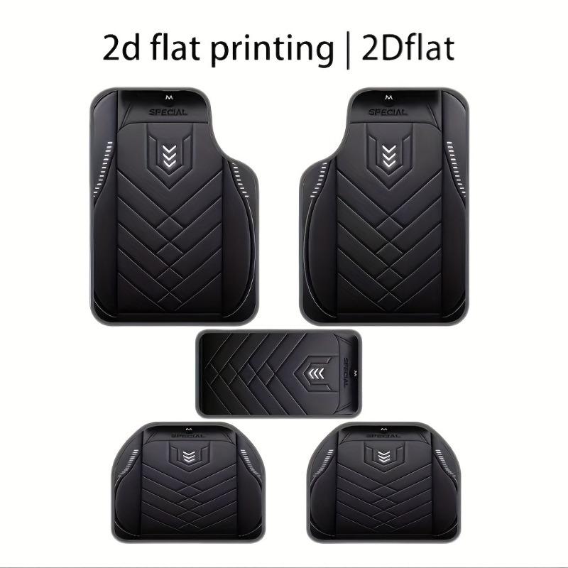 5pcs Car Floor Mats - Anti Dirty and Wear-Resistant Floor Mat, Fit for Most Vehicles, Durable Polyester, Fits for Home & Car Use