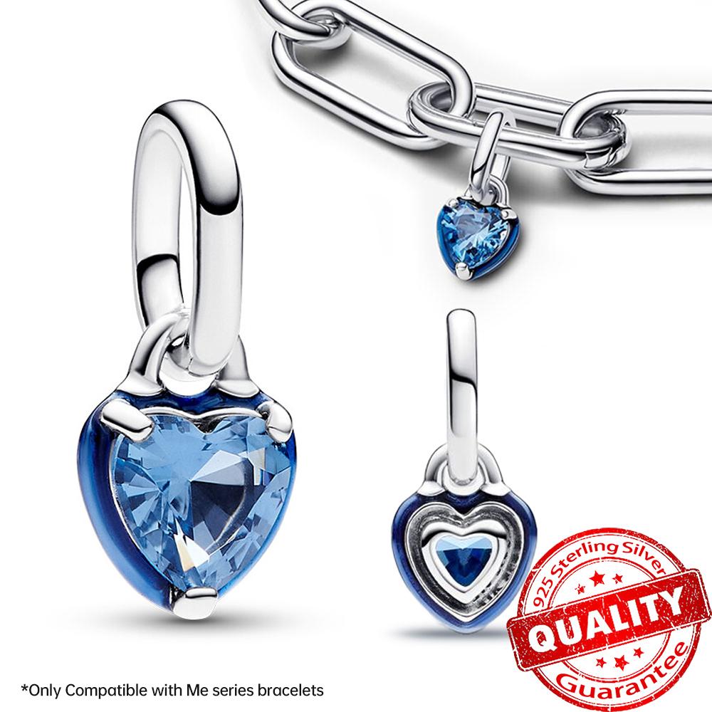 Оригинальные Медные Крылья Ангела Сердце Удача Божья Коровка Мини Подвеска Шарм Подходит для Оригинального Браслета Me для Женщин Ювелирное Изделие Подарок