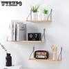Nordic Wooden Wall Shelf Room Containing Solid Wood Partition Household Wall Decoration and Finishing Rack