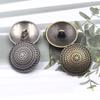 10pcs Metal Button DIY Round Shape Garment Accessories Shank Buttons Coat Button Crafts Alloy Repair Sewing Suit