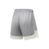 Li Ning X Mister Cartoon Badfive Series Letter Print Быстросохнущие дышащие баскетбольные шорты мужские шорты Shark-Gray Antarctic-Gray AAPT047-7