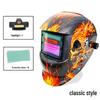 Auto-Darkening Head-Mounted Welding Helmet and Glasses for Argon Arc Welding