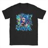 Мужская футболка Jinx Arcane Game 100% Хлопок Одежда Винтажная Короткий рукав Круглый вырез Летняя футболка