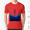 King Of Atlantis Trident T Shirt Cotton Men Women DIY Print Trident King Atlantic Atlantis Sea Ocean Aquaman Superhero Comic