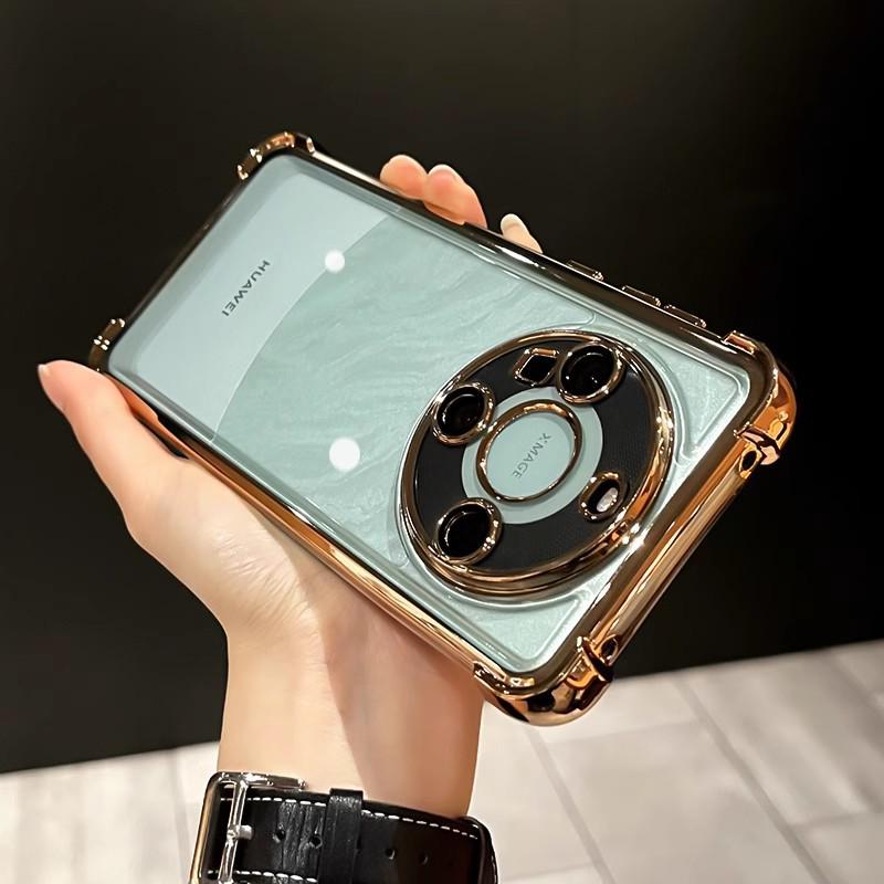 Xiaomi 13Pro/Redmi Note 14Pro+ Electroplated Drop-Proof Transparent Phone Case