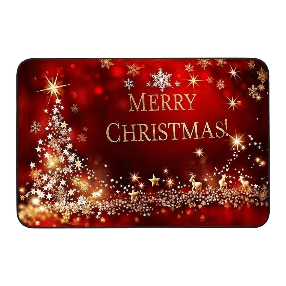 Durable Door Mat Non Slip Hallway Carpet Festive Floor Rug Hallways