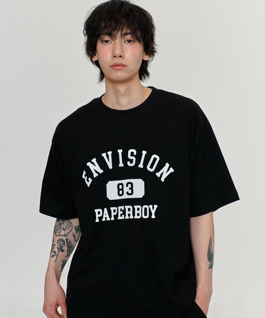 PAPERBOY Envision Short Sleeve T-Shirt - White
