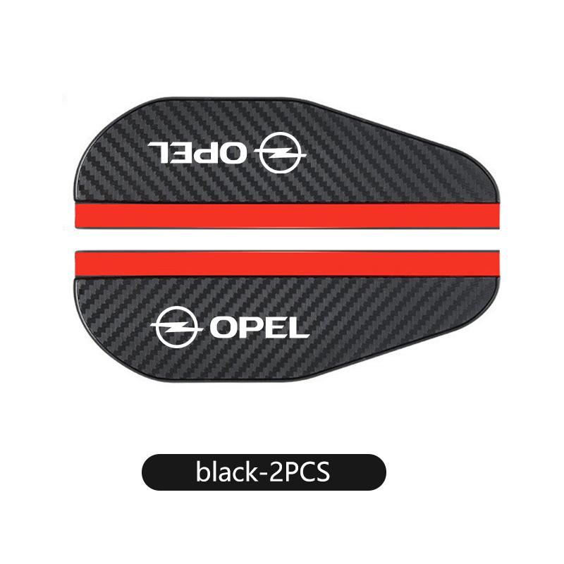 2pcs Car Sun Visor Rearview Mirror Rain Eyebrow Shield Sticker For Opel Insignia Astra G J F K Vectra C H Corsa C B D Omega BX8