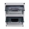 Distribution Box 24 Way IP65 Waterproof Plastic Junction Case Transparent Cover for MCB