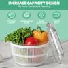 Большой овощной салатник, дуршлаг, дегидратор, многофункциональная машина для мытья овощей и фруктов, сушилка для овощей и салатов, миксер